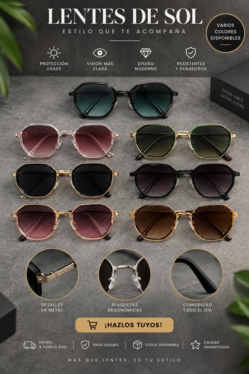 Lentes de Sol Degradados