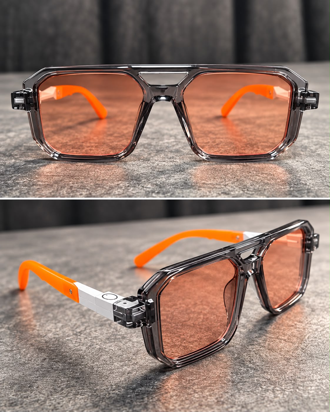 Lentes Aviador Armazón Óptico Cuadrado Premium-zoom-2