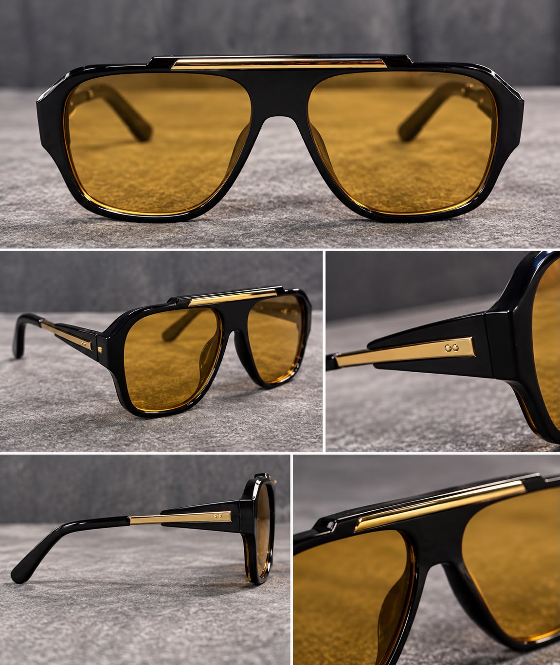 Lentes de Sol Aviador Premium Retro-zoom-3
