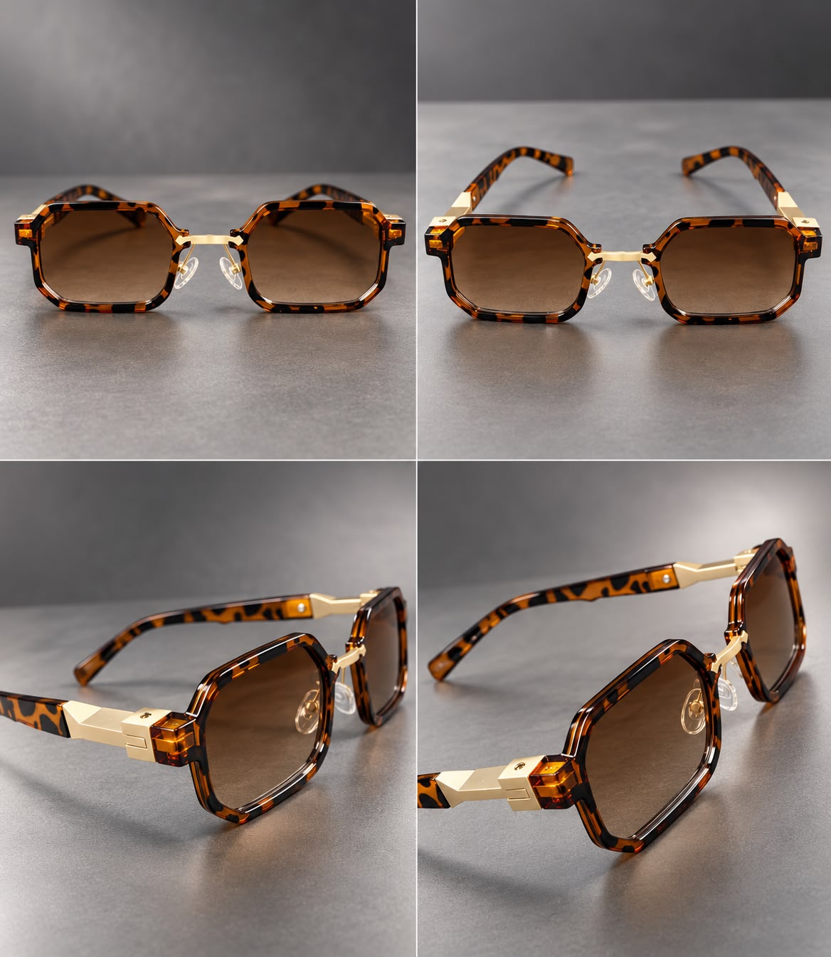 Lentes Cuadrados Retro Armazón Geométrico Premium-thumbmail-13