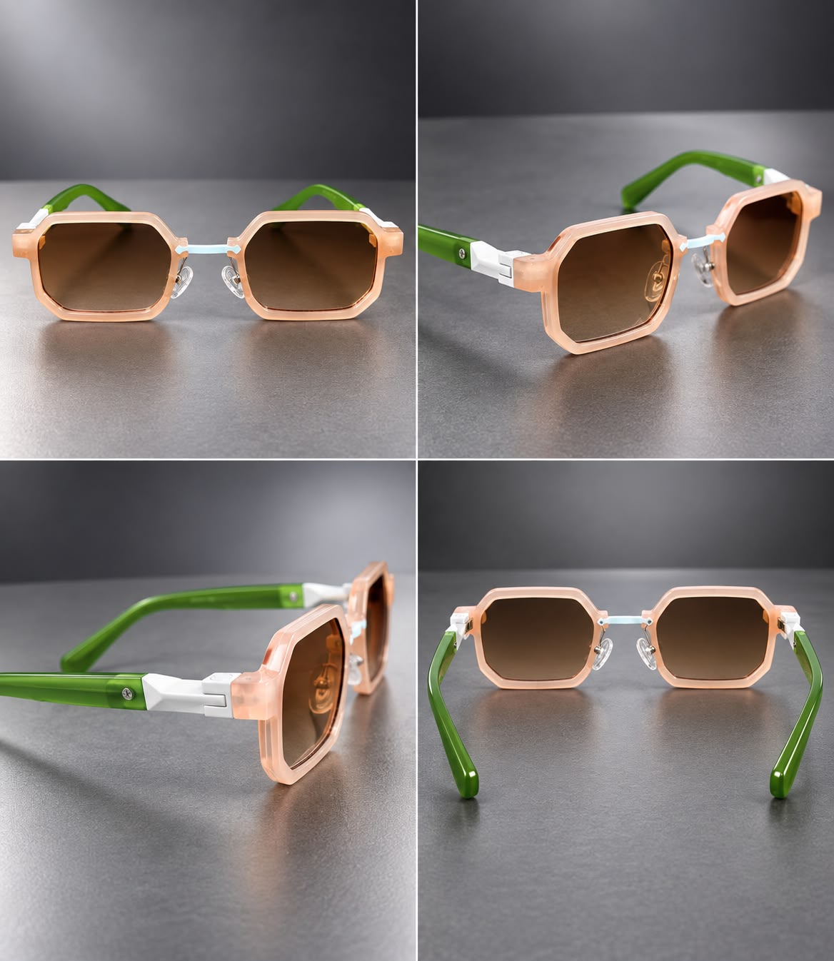 Lentes Cuadrados Retro Armazón Geométrico Premium-thumbmail-2
