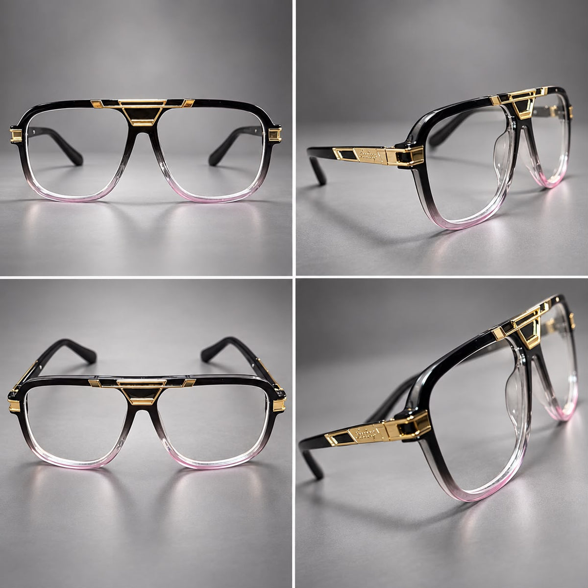 Lentes de Moda con Cristal Transparente y Oscuros-zoom-5