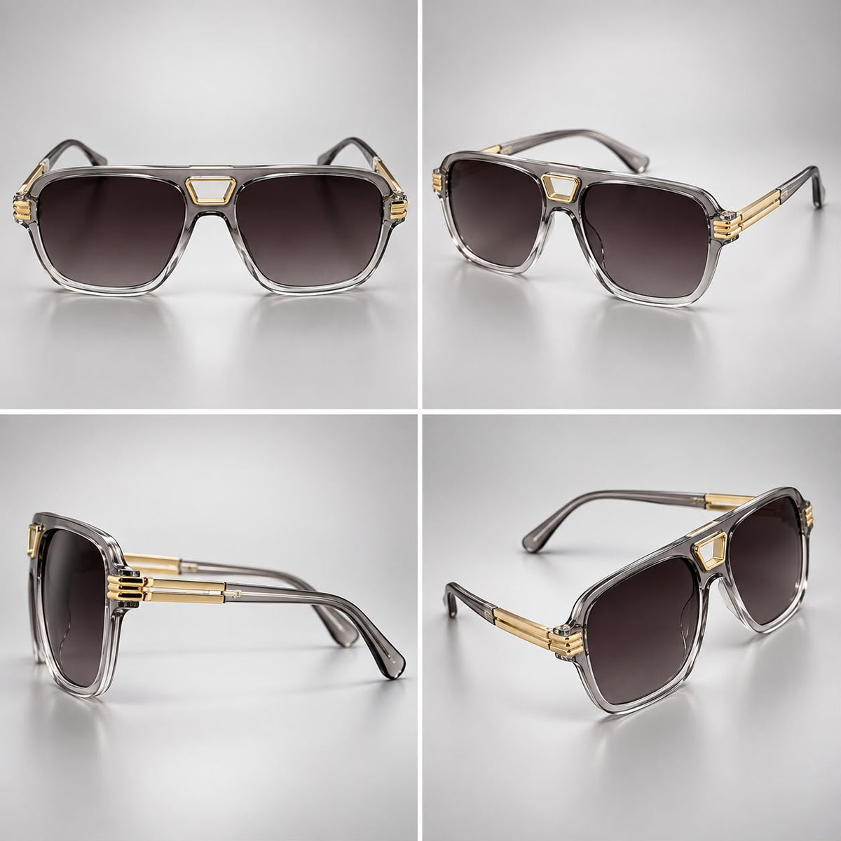 Lentes de Moda con Cristal Transparente y Oscuros-zoom-10