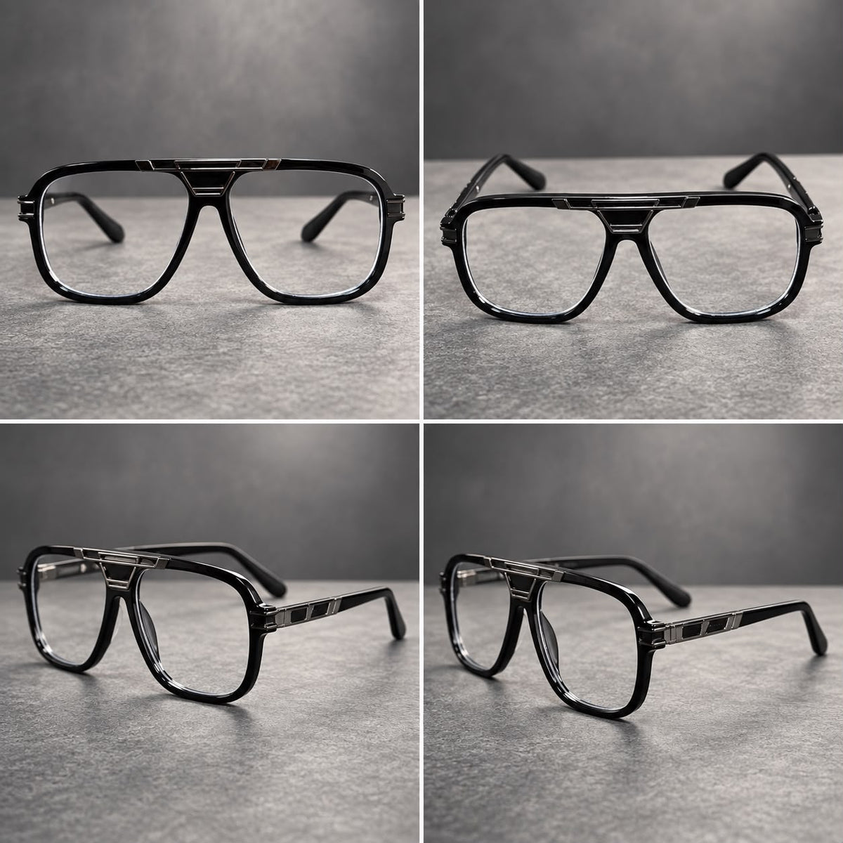 Lentes de Moda con Cristal Transparente y Oscuros-zoom-11