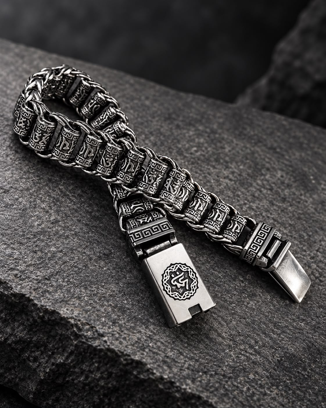 Brazalete Metálico Mantra Hombre-thumbmail-4