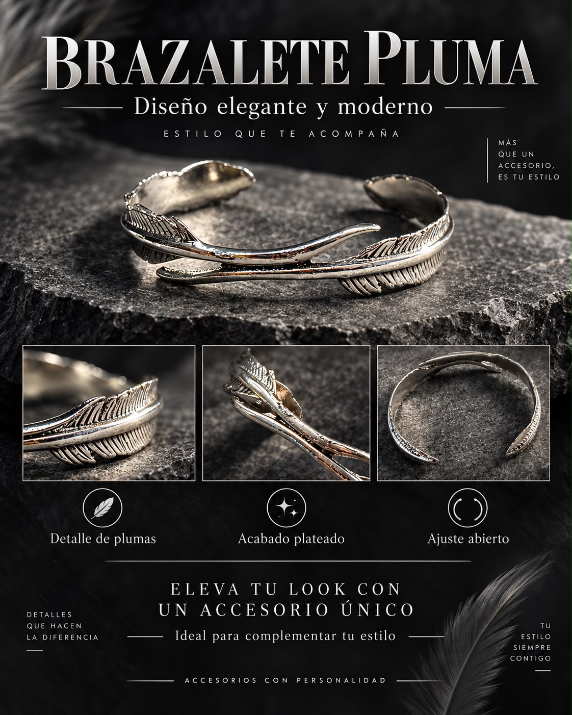 Brazalete Plumas Ajustable-thumbmail-1