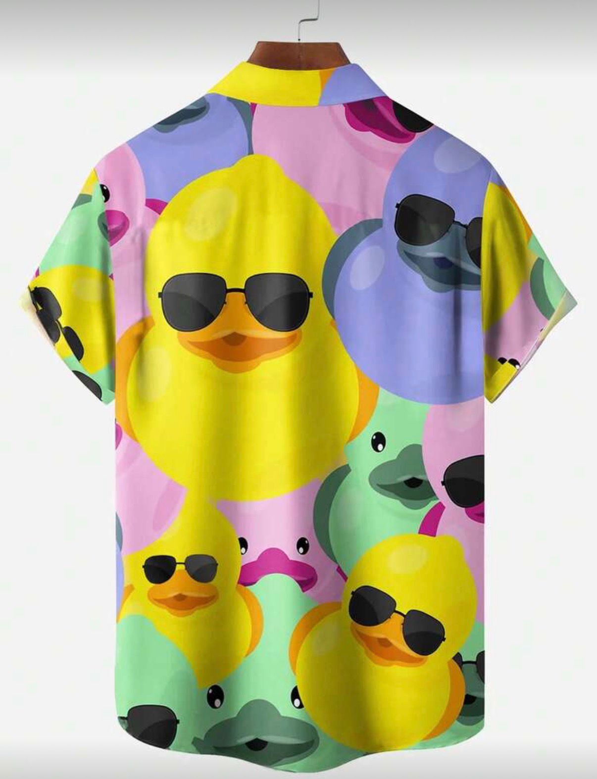 Camisa Patos con Lentes Multicolor-2